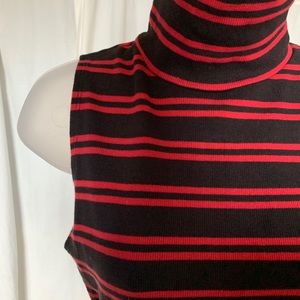ZARA Stripped turtle neck sweater tank